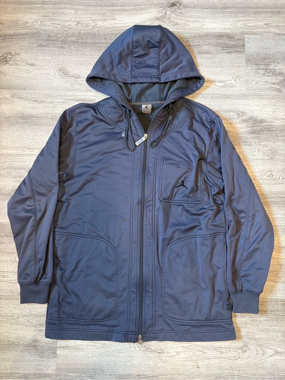 Jordan Men's Hooded Full-Zip Jacket - Grey